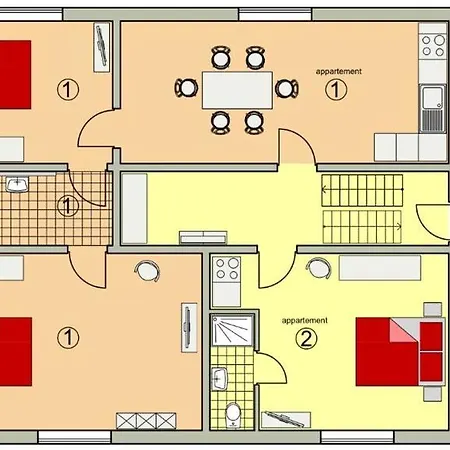 Apartman Appartements-steinkirchner